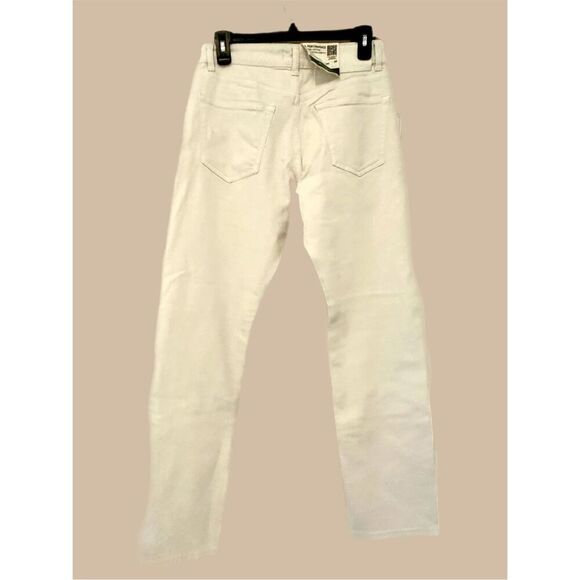 NWT DL1961 Avery relaxed straight leg jeans Size 29/32 Cream color - Picture 5 of 7